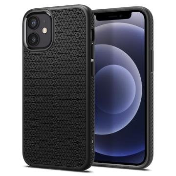 iPhone 12 Mini Kılıf, Spigen Liquid Air Matte Black