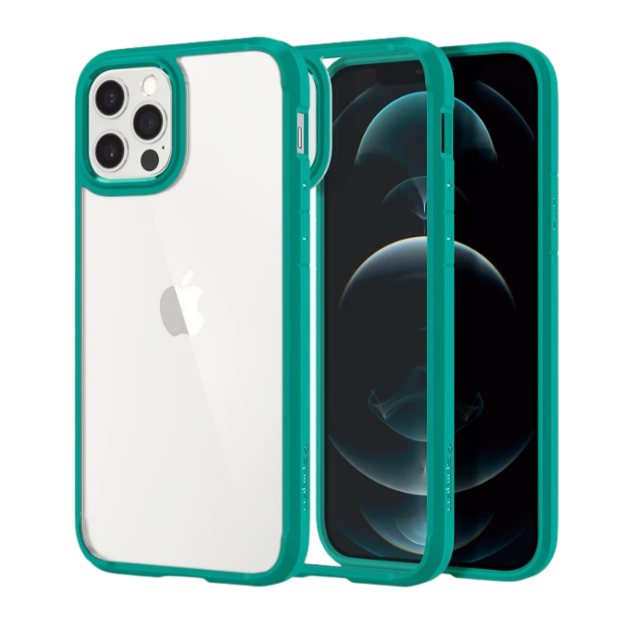 iPhone 12 / iPhone 12 Pro Kılıf, Spigen Crystal Hybrid Mint