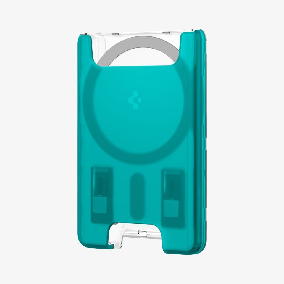 Spigen iPhone için MagSafe özellikli 3 Kartlı Manyetik Cüzdan Classic C1 Bondi Blue