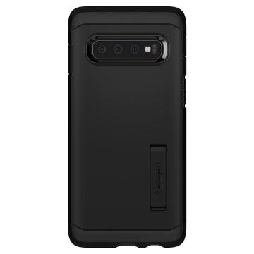 Galaxy S10 Kılıf, Spigen Tough Armor Black