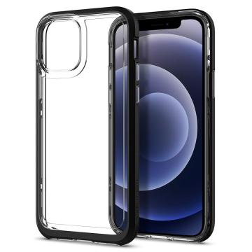 iPhone 12 Pro / iPhone 12 Kılıf, Spigen Neo Hybrid Crystal Black