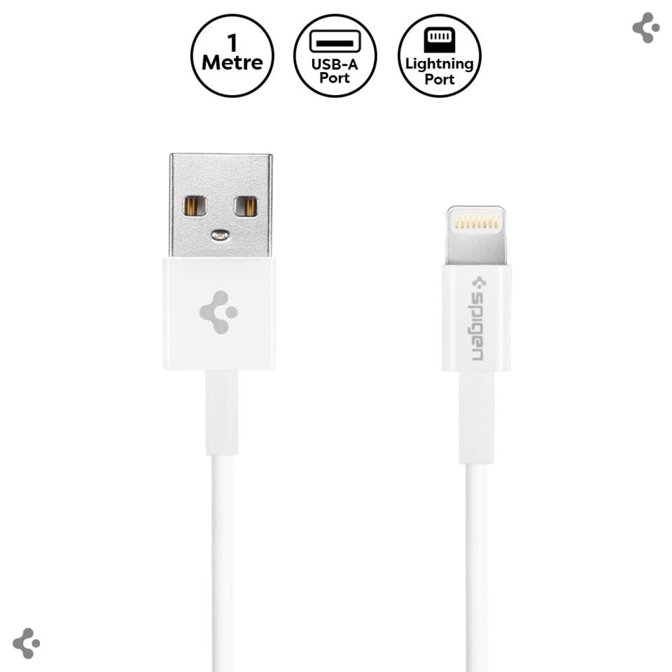 Spigen C10LS Apple Lightning Şarj Kablosu Made For Apple