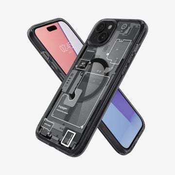 Spigen iPhone 15 / iPhone 14 / iPhone 13 Kılıf Ultra Hybrid Zero One MagFit MagSafe Özellikli Zero One