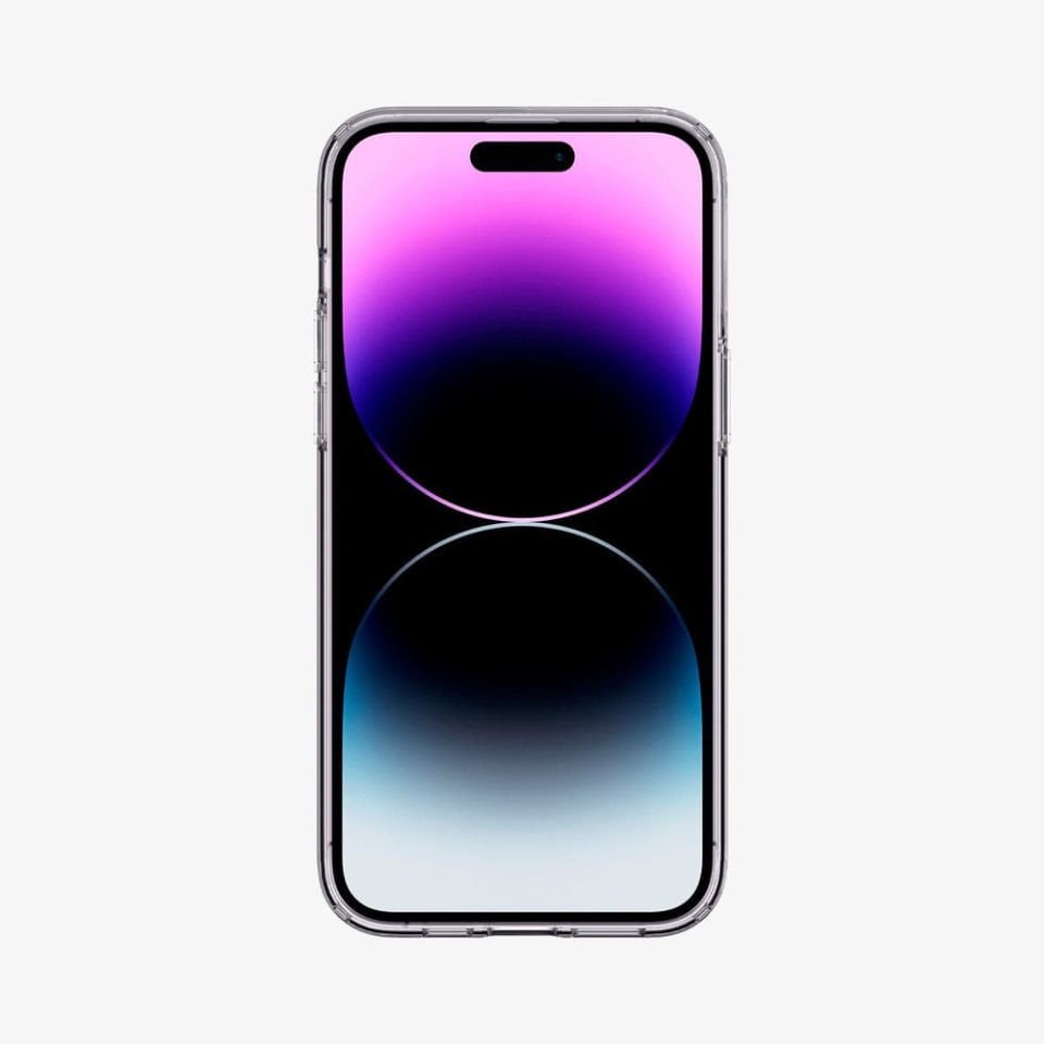 iPhone 14 Pro Max Kılıf, Spigen Liquid Crystal 4 Tarafı Tam Koruma Crystal Clear