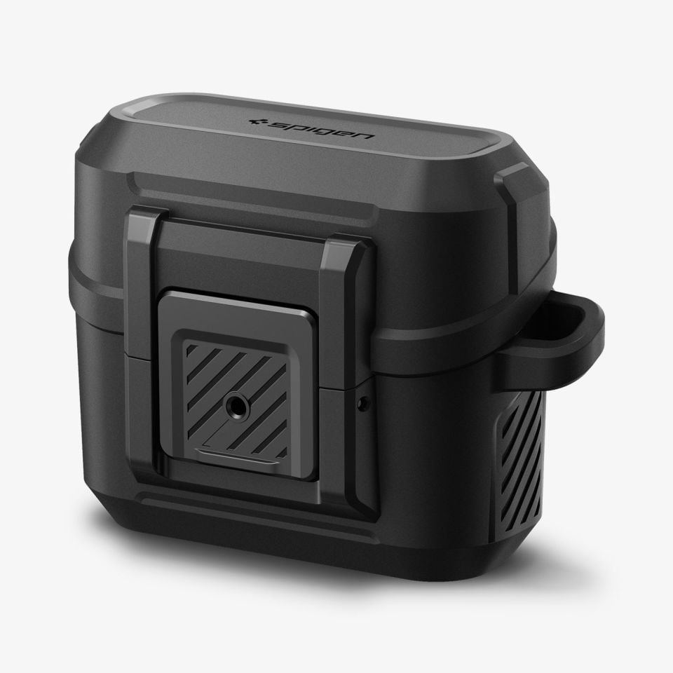 Spigen Galaxy Buds 3 / 3 Pro Kılıf Lock Fit Matte Black