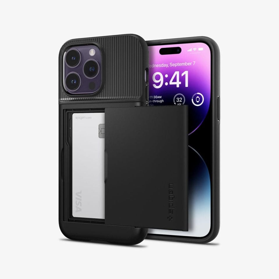 iPhone 14 Pro Max Kılıf, Spigen Slim Armor CS Wallet