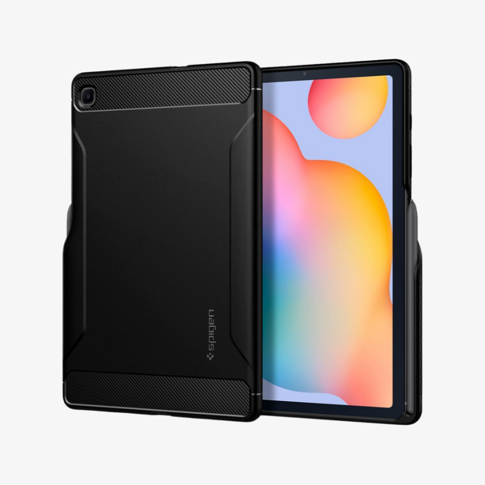 Galaxy Tab S6 Lite Kılıf, Spigen Rugged Armor
