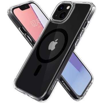 iPhone 13 Kılıf, Spigen Crystal Hybrid Mag (MagSafe Uyumlu)