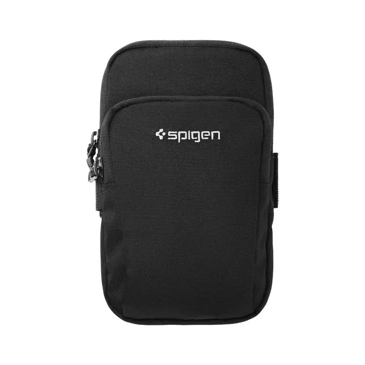 Spigen Dynamic Shield Kılıf / Çanta Spor için Kol Bandı (Tüm Cihazlarla Uyumlu) Armband Black