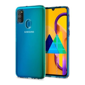 Galaxy M30s / M21 Kılıf, Spigen Liquid Crystal 4 Tarafı Tam Koruma