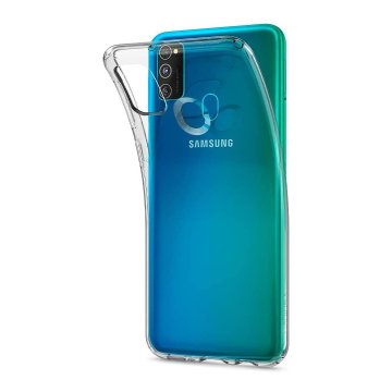 Galaxy M30s / M21 Kılıf, Spigen Liquid Crystal 4 Tarafı Tam Koruma
