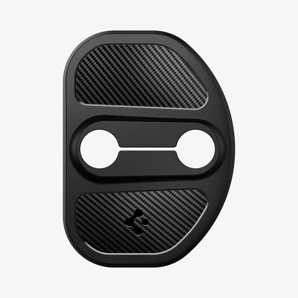Spigen Tesla Model Y (2025) Juniper & Model Y (2024-2023) & Model 3 Kapı içi Kilit Koruma Kapağı Black TO320 Black