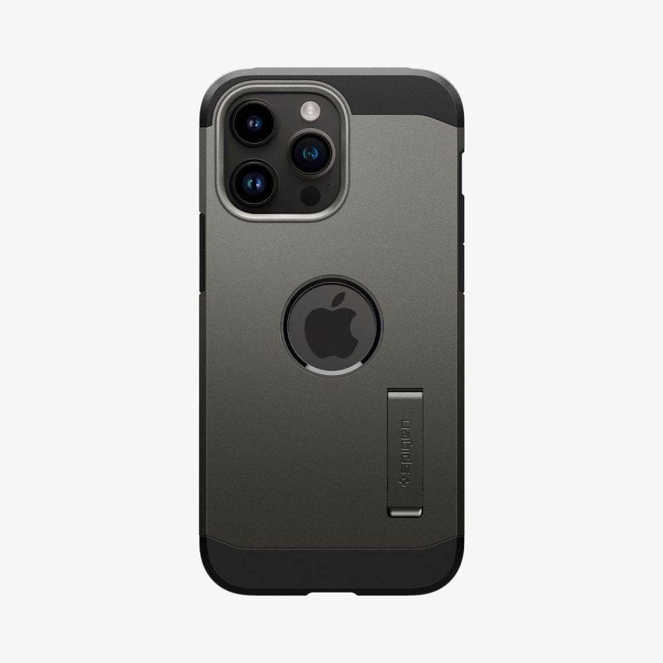 iPhone 14 Pro Max Kılıf, Spigen Tough Armor MagFit (MagSafe Uyumlu) Gunmetal