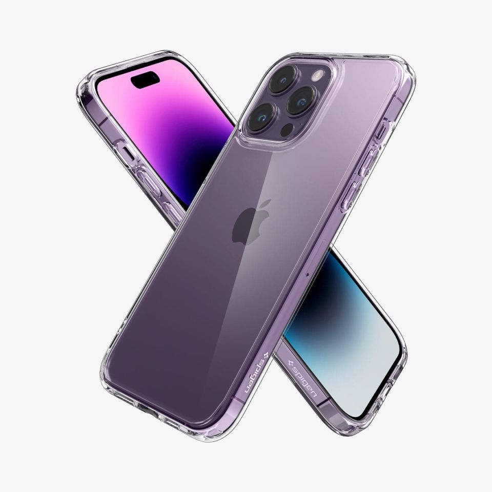 iPhone 14 Pro Max Kılıf, Spigen Ultra Hybrid Crystal Clear