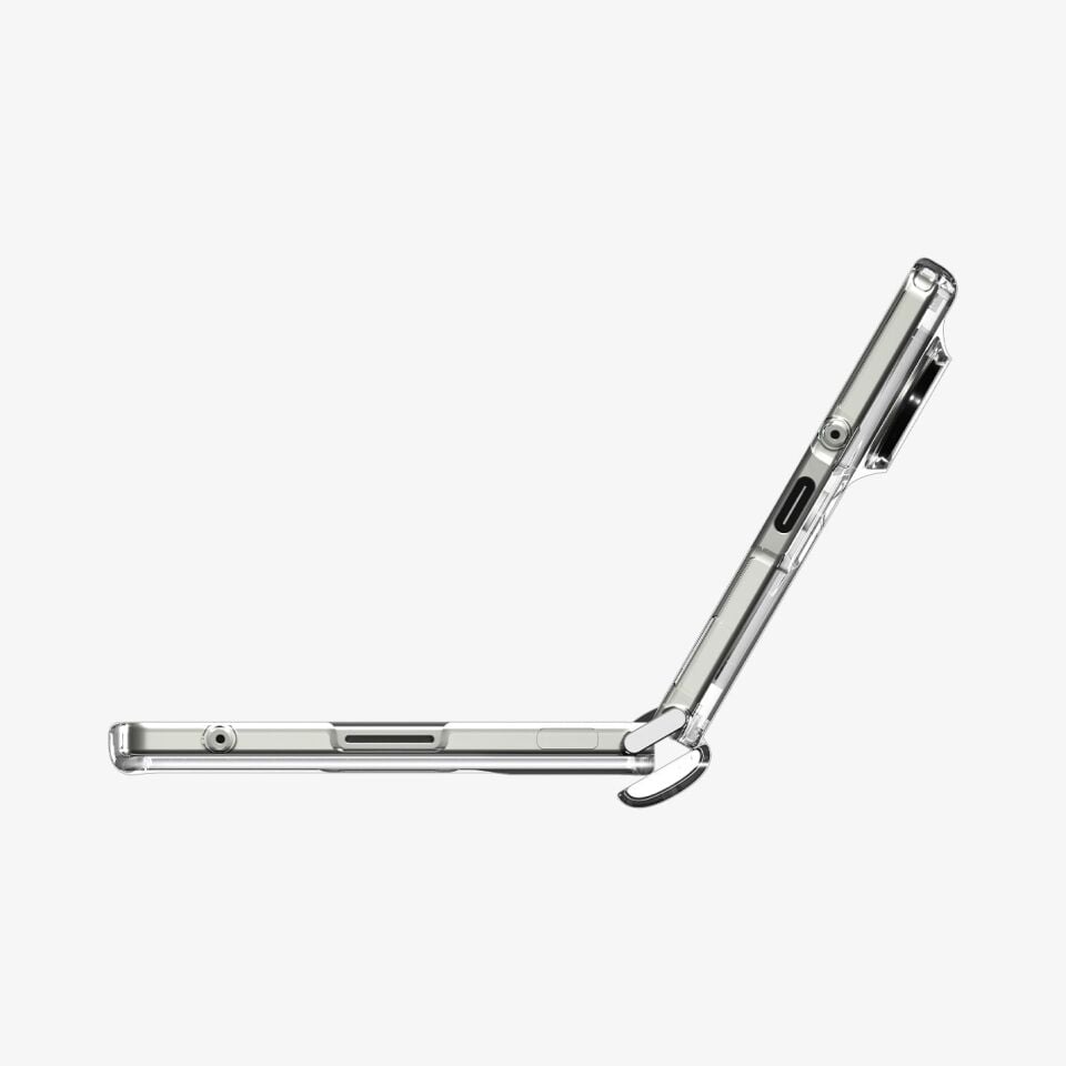 Spigen Galaxy Z Fold 7 ince Kılıf Ultra Hybrid Pro Sararmaya Dayanıklı DuraClear™ Hava Kanalı Teknolojisi™ Askeri Sınıf Koruma MagFit özellikli Şeffaf Kapak Clear White