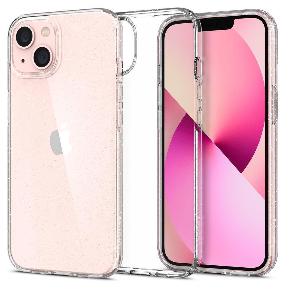 iPhone 13 Mini Kılıf, Spigen Liquid Crystal Glitter Crystal Quartz