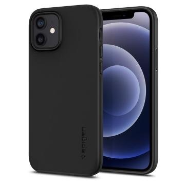 iPhone 12 / iPhone 12 Pro Kılıf, Spigen Thin Fit Pro Black