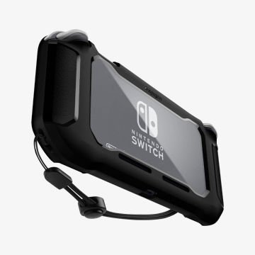 ﻿Spigen Nintendo Switch Lite ile Uyumlu Kılıf Rugged Armor Black