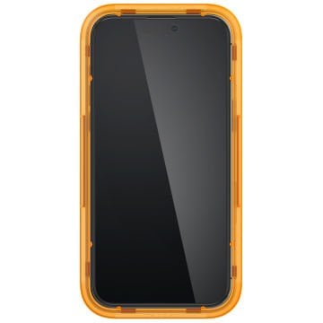 iPhone 14 Pro Cam Ekran Koruyucu, Spigen Kolay Kurulum Glas.tR AlignMaster Full Cover (2 Adet) Black