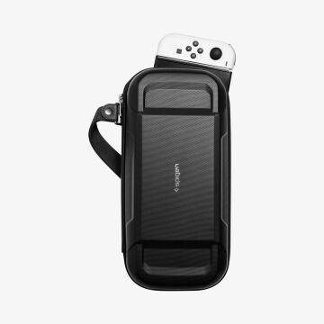 ﻿Spigen Nintendo Switch OLED ile Uyumlu Kılıf Taşıma Çantası Klasden Black