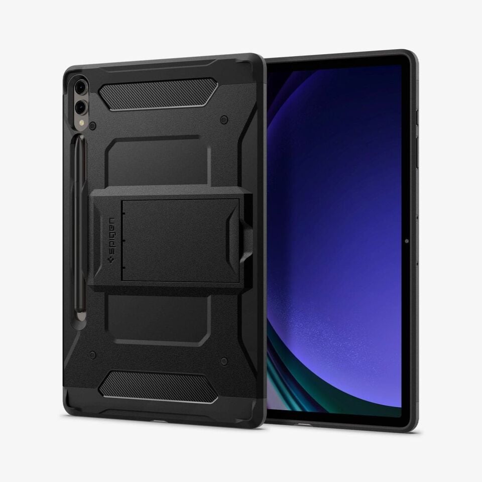 Spigen Galaxy Tab S10 Plus / Tab S9 Plus Kılıf Tough Armor Pro Black