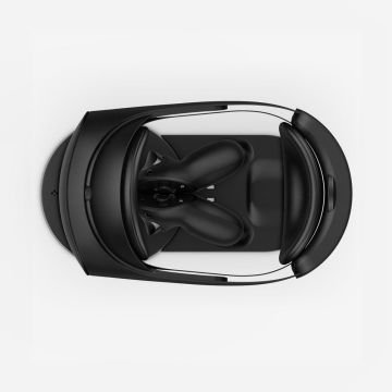 Spigen Meta Quest Pro VR Şarj İstasyonu Şarj Padi ile Uyumlu Stand DR100 Black
