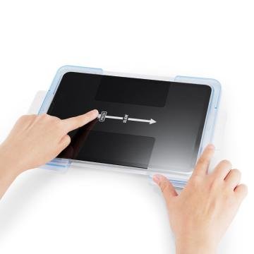 iPad Air 10.9\'\' (2022 / 2020) / iPad Pro 11\'\' (2020 / 2018) Cam Ekran Koruyucu Kolay Kurulum, Spigen GLAS.tR EZ Fit Slim HD
