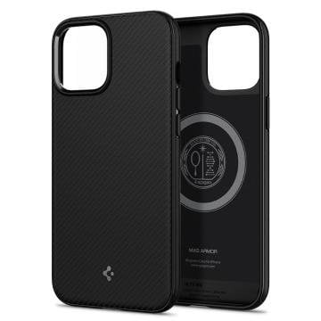iPhone 12 Pro Max Kılıf, Spigen Mag Armor (MagSafe Uyumlu) Matte Black