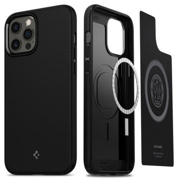 iPhone 12 Pro Max Kılıf, Spigen Mag Armor (MagSafe Uyumlu) Matte Black