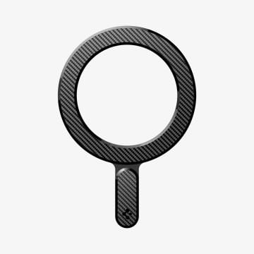 Spigen Magnet Ring Plate (MagFit) MagSafe Özelliği Kazandırma Plakası Carbon