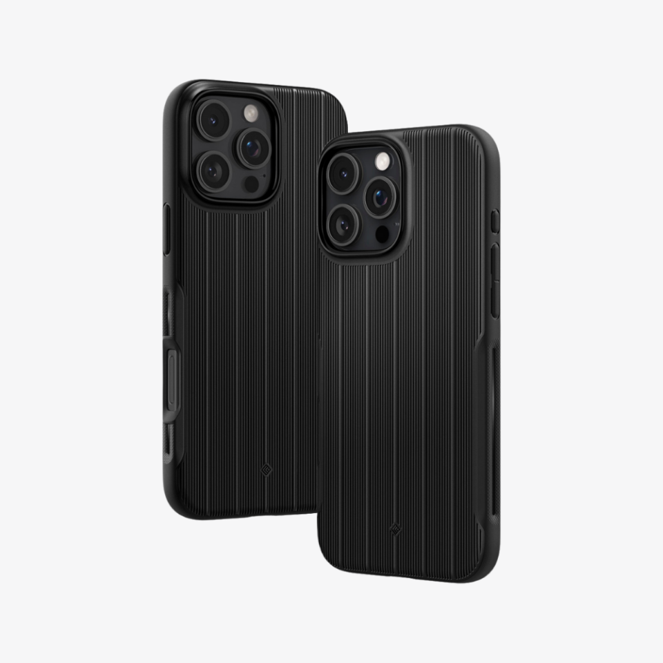 Spigen Caseology iPhone 16 Pro Max Kılıf Dual Grip Mag MagSafe Özellikli Braided Black