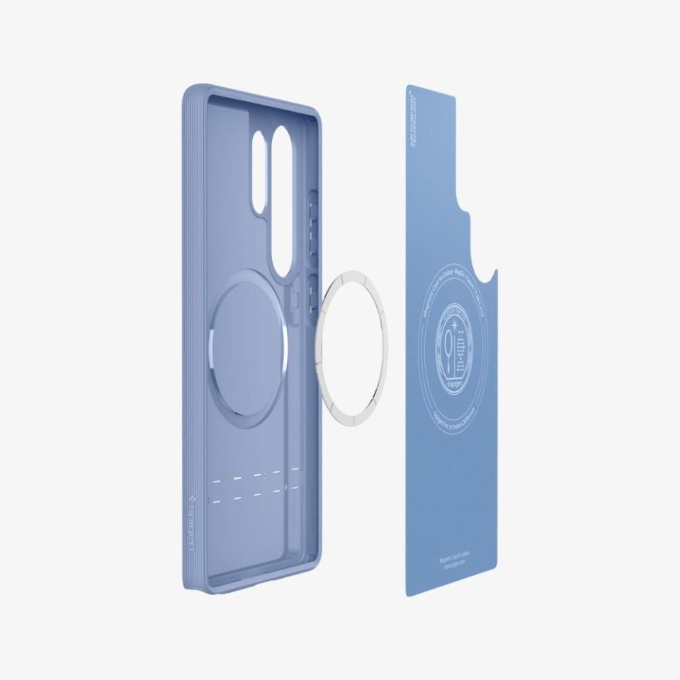 Spigen Caseology Galaxy S25 Ultra Kılıf Parallax Mag Özellikli Purple-ish
