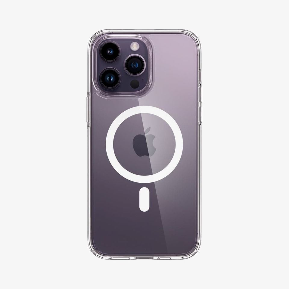 iPhone 14 Pro Kılıf, Spigen Ultra Hybrid MagFit (MagSafe Uyumlu) White