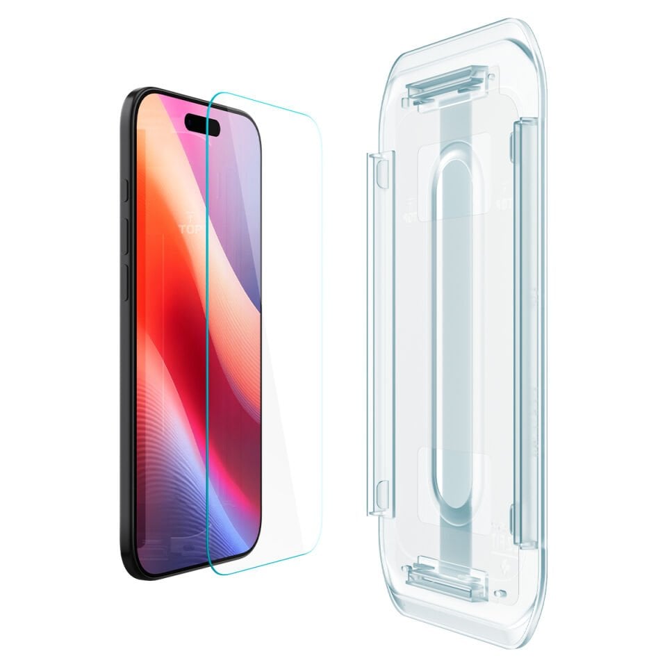 Spigen iPhone Air Cam Ekran Koruyucu Kolay Kurulum GLAS.tR EZ Fit Slim HD (2 Adet)