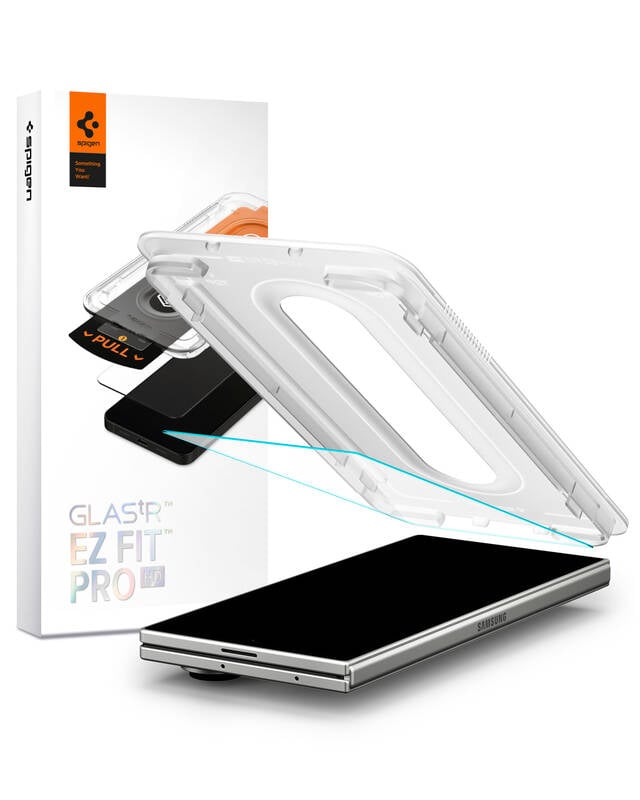 Spigen Galaxy Z Fold 7 Cam Ekran Koruyucu Kolay Kurulum Glas.tR EZ Fit Pro HD - AGL09580