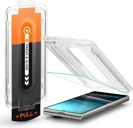 Spigen Galaxy Z Fold 7 Cam Ekran Koruyucu Kolay Kurulum Glas.tR EZ Fit Pro HD - AGL09580