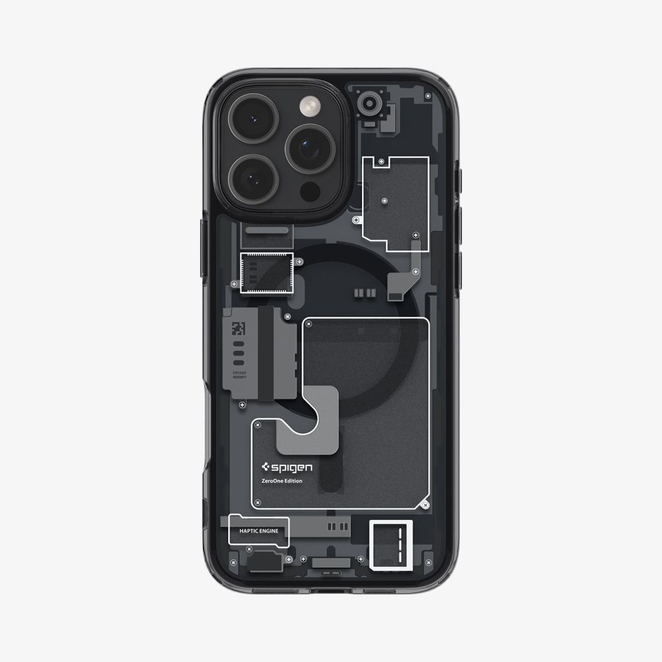 Spigen iPhone 16 Pro Kılıf Ultra Hybrid MagFit MagSafe Özellikli Zero One