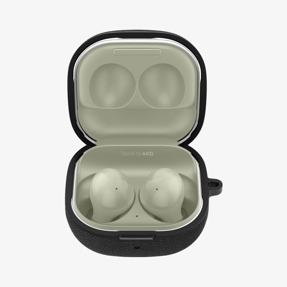 Spigen Samsung Galaxy Buds 2 Pro / Galaxy Buds 2 / Galaxy Buds Pro / Buds Live Kılıf Urban Fit Dokuma Black