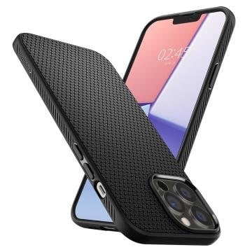 iPhone 13 Pro Max Kılıf, Spigen Liquid Air Matte Black