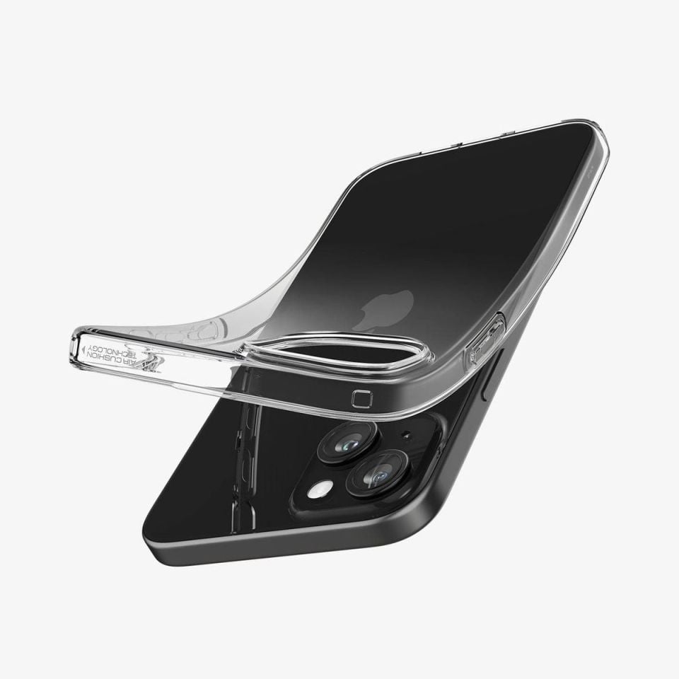 iPhone 15 Kılıf, Spigen Liquid Crystal 4 Tarafı Tam Koruma