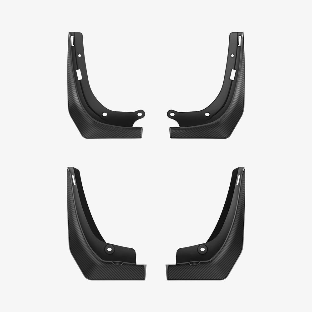 Spigen Tesla Model 3 (2023) WeatherBloc (Carbon Edition) Çamurluk 4'lü Set TO300