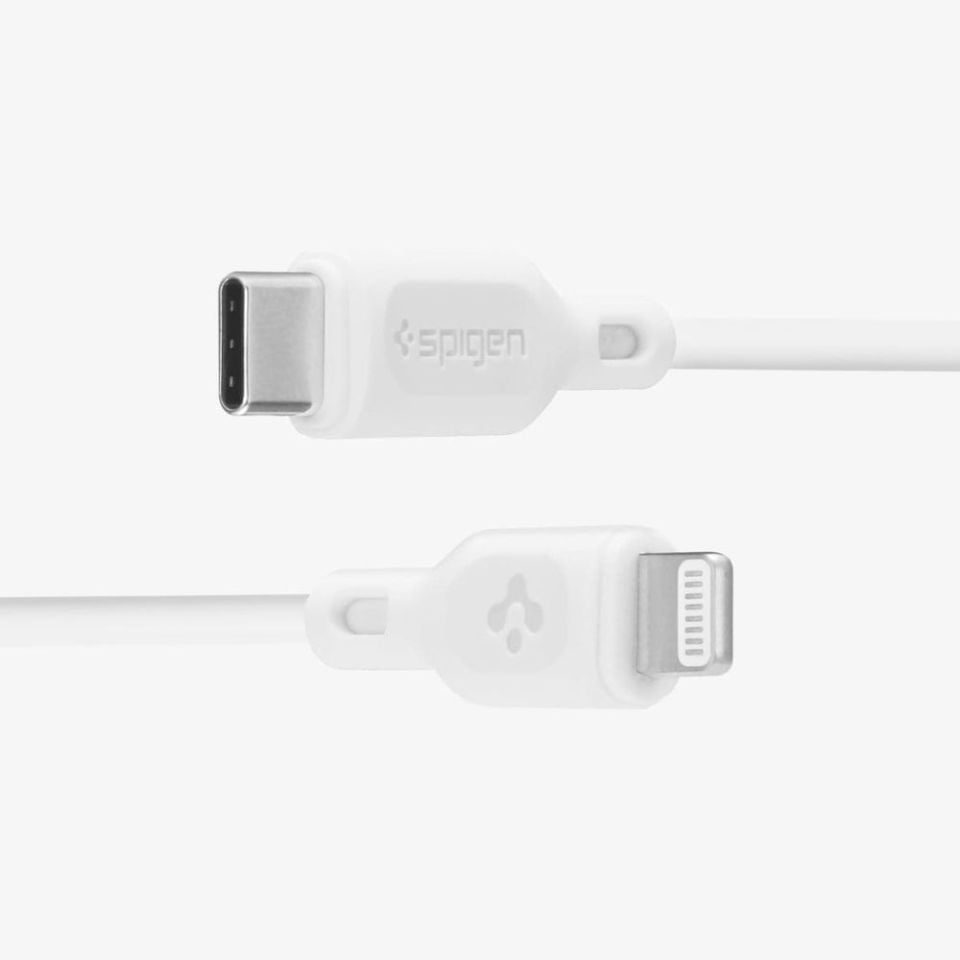 Spigen Essential USB-C to Lightning (1 Metre) Hızlı Şarj/Data Kablosu MFI Lisanslı C10CL