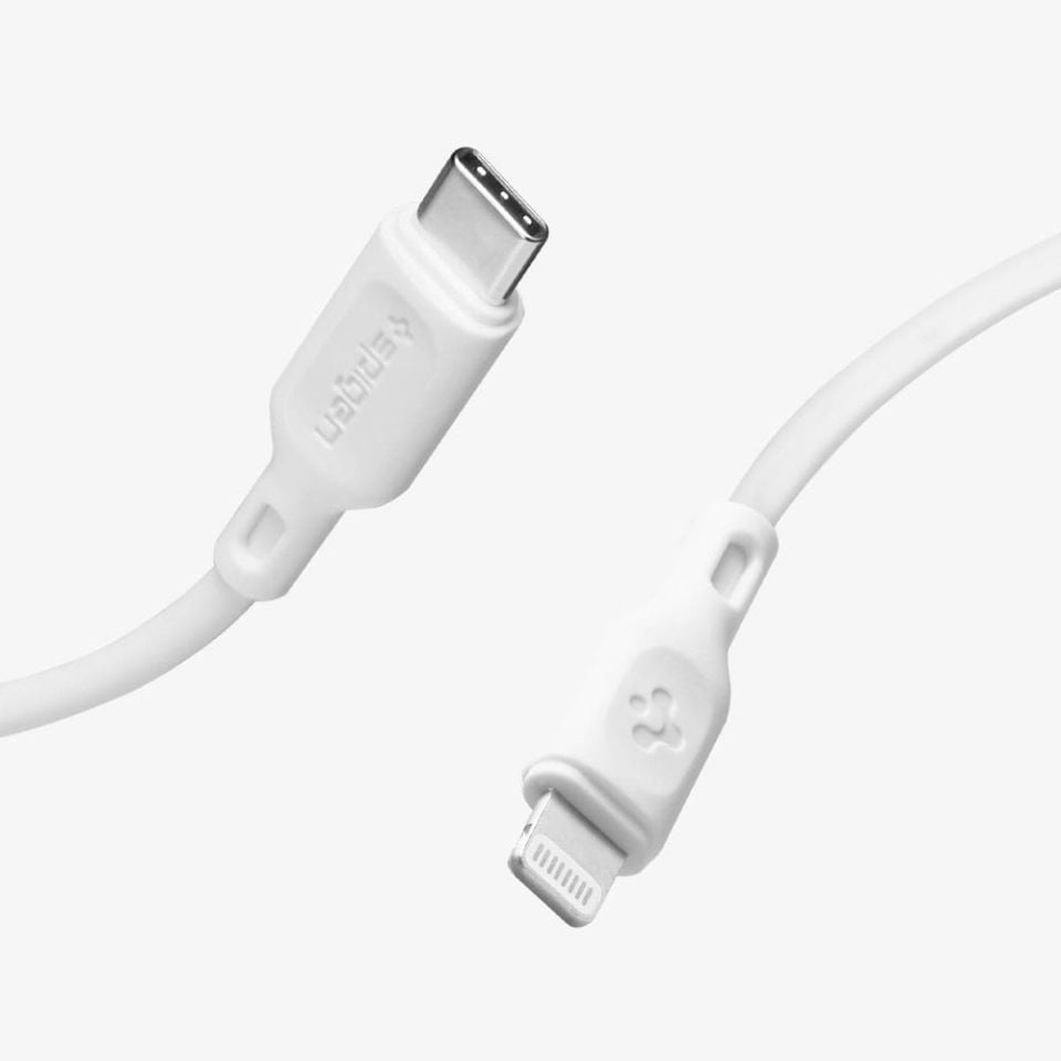 Spigen Essential USB-C to Lightning (1 Metre) Hızlı Şarj/Data Kablosu MFI Lisanslı C10CL