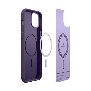 iPhone 15 Kılıf, Caseology Nano Pop Mag (MagSafe Uyumlu) Grape Purple