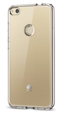 Huawei P9 Lite 2017, P8 Lite 2017, GR3 2017, Nova Lite, Honor 8 Lite Kılıf, Spigen Liquid Crystal 4 Tarafı Koruma Crystal Clear