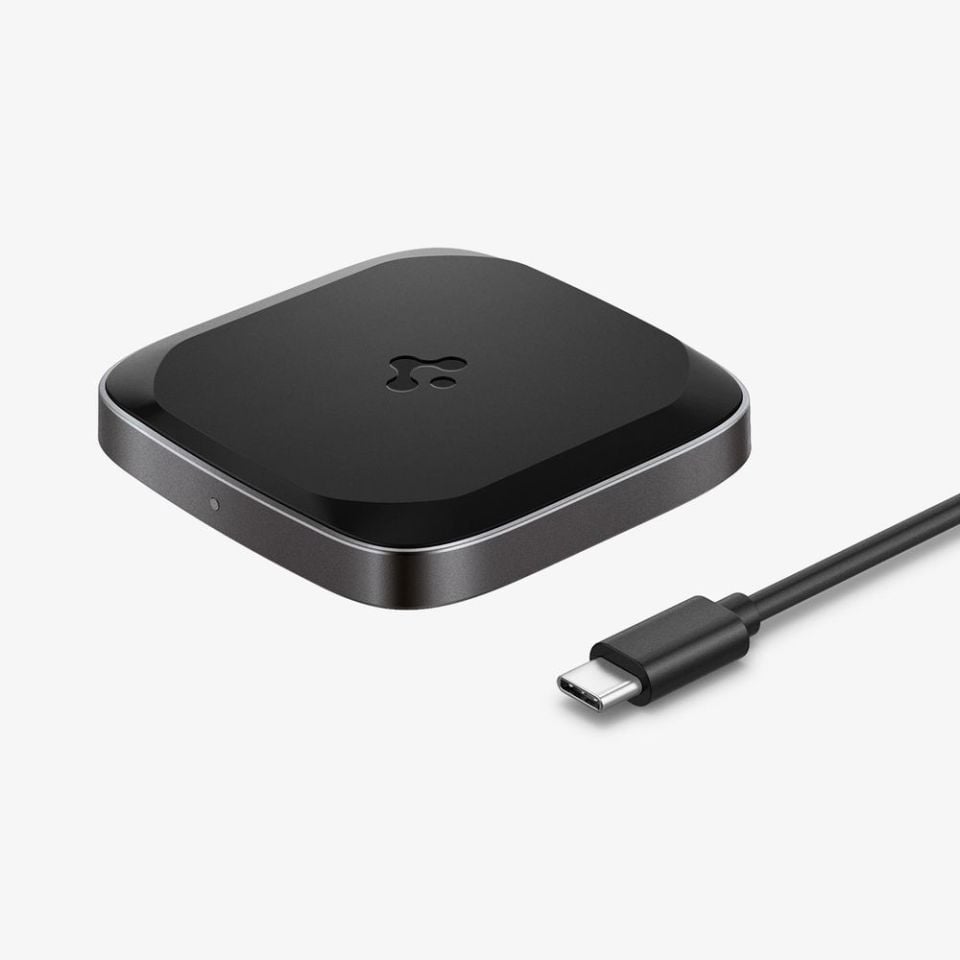 Spigen PowerArc ArcField 15W Max Hızlı Kablosuz Şarj Cihazı (iOS 7.5W / Android 10W / Pixel 15W)