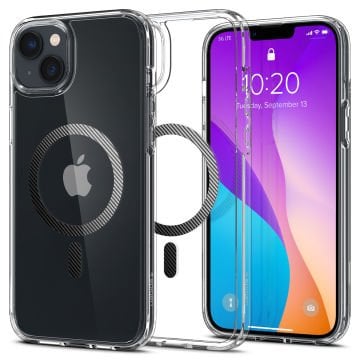 iPhone 14 Plus Kılıf, Spigen Ultra Hybrid MagFit (MagSafe Uyumlu) Carbon Black