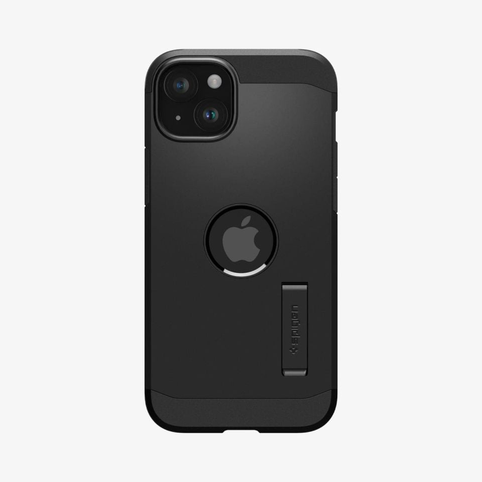 iPhone 15 Kılıf, Spigen Tough Armor Magfit (Magsafe Uyumlu) Black