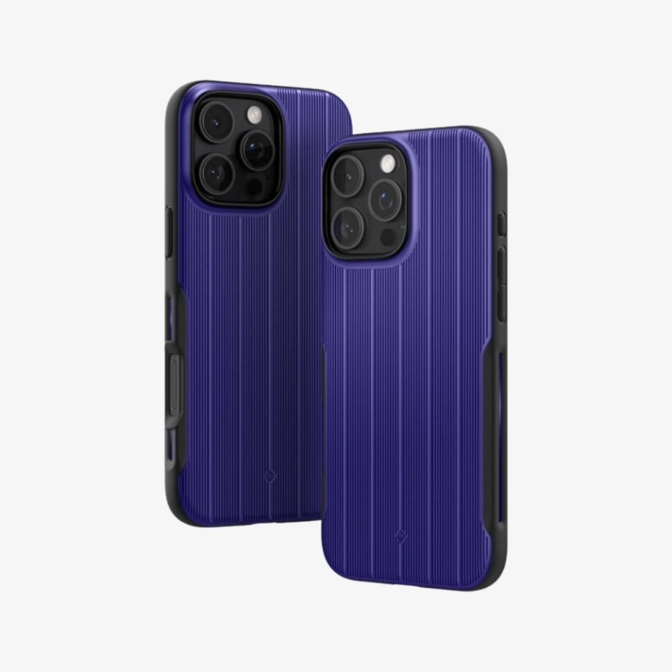 Spigen Caseology iPhone 16 Pro Max Kılıf Dual Grip Mag MagSafe Özellikli Cobalt Blue