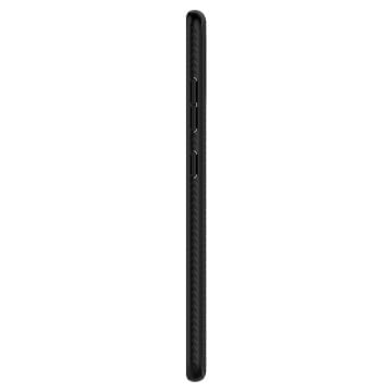 Galaxy A51 Kılıf, Spigen Liquid Air Matte Black